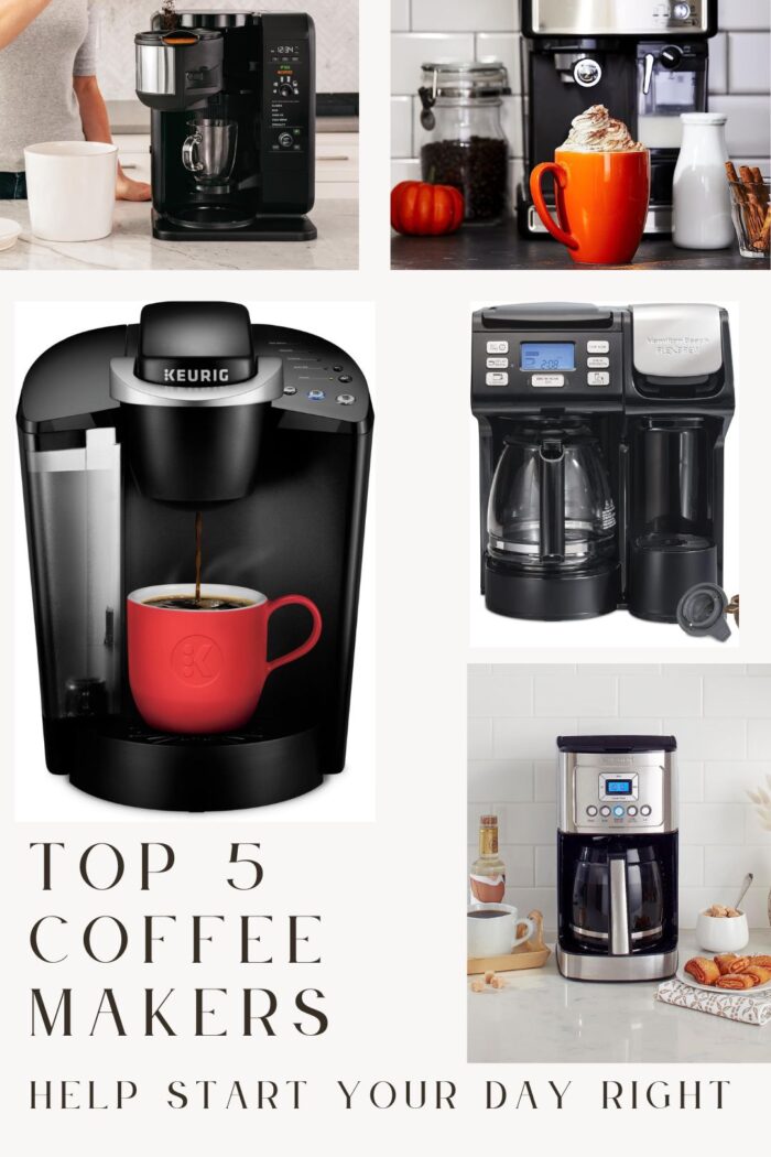 Top 5 Coffee Makers to Help Start Your Day Right